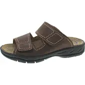 Jomos Tornado : chaussures de maison pour hommes, type pantoufle, couleur marron, pour un usage quotidien