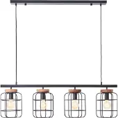 Brilliant Lampe suspendue pour salle à manger Gwen 4 lumières