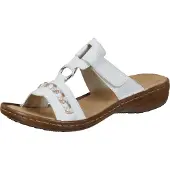 Rieker Mule or / blanc