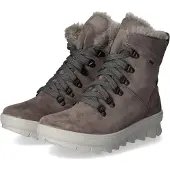 Legero Chaussures pour femmes, bottines, lacets, couleur grise, style décontracté