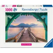 Ravensburger Puzzle Passerelle du lac d’Annecy 1000 pièces