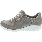 Waldlaufer Baskets basses 'Havy Soft' taupe / gris argenté