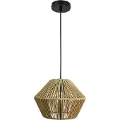 LEDKIA Suspension Papier Tressé Kirito Naturel