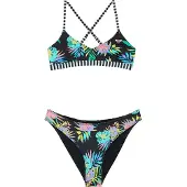 Roxy Active Rg Athletic Triangle Bikini Noir 6 Years Fille