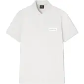 Armani Exchange pour homme. XM002390AF13026U1074 Polo en coton beige (S), Casuel, Manche courte
