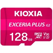Kioxia Exceria Plus G2 Uhs-i C10 128gb Memory Card Rose