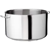 Lacor 8414271003943 High Casserole avec couvercle, 60 cm, acier inoxydable