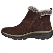 SKECHERS Femmes Bottines doublées à chaud marron