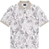 Armani Exchange pour homme. XM002355AF10366F1146 Polo Classic beige (M), Casuel, Coton, Manche courte