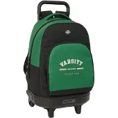 Safta Blackfit8 Varsity 33l 33x45x22cm Wheeled Backpack Vert Enfants