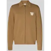 Wood wood Cardigan à fermeture éclair tay hommes - Ermine