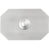 Heidemann Bouton-poussoir de sonnette simple 70096 Edel (Filaire)