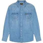 Wrangler Western Long Sleeve Shirt Bleu 3XL Homme