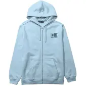 Salty Crew Stitched Full Zip Sweatshirt Bleu XL Homme