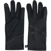4F tiefschwarze Handschuhe (S)