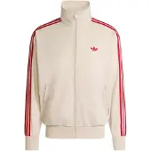 Adidas Firebird Full Zip Sweatshirt Beige S Homme