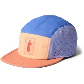 Cotopaxi - Casquette ultra-légère - Tech Plus 5 Cantaloupe and Grapefruit - Bleu