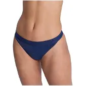 Roxy Shine Moderate Bikini Bottom Bleu XL Femme