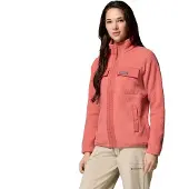 Columbia Juniper Peak Full Zip Fleece Rose L Femme
