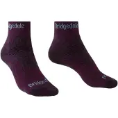 Bridgedale Hike Midweight Performance Ankle Socks Rouge EU 35-37 Femme