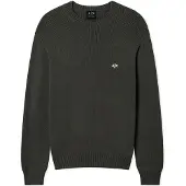 Armani Exchange pour homme. XM002819AF12930U8144 Pull-over Pull vert (L), Casuel, Coton, Manche longue