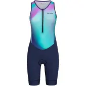 Orca Athlex Race V2 Sleeveless Trisuit Bleu S Femme