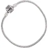 GED Harry Potter Silver Charm Bracelet 18cm, (18 cm, Alliage de zinc)