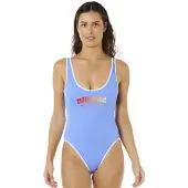 Rip Curl Surf Puff Swimsuit Bleu XL Femme