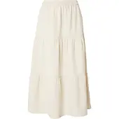 Vila Prisilla Ankle High Waist Midi Skirt Blanc 40 Femme