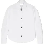 Armani Exchange Xw002008_af18862 Long Sleeve Shirt Blanc L Femme