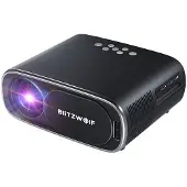 BlitzWolf Bw-V4 Projecteur 1080P/ Projecteur Led, Wi-Fi + Bluetooth (Noir)