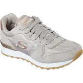SKECHERS Baskets basses 'Goldn Gurl' beige / gris clair