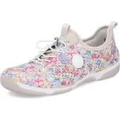 Rieker Damen Slipper Bunt/Gemustert