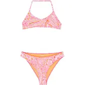 Roxy Soleil Soleil Triangle Bralette Bikini Rose 16 Years Fille