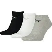 Puma Unisexe, Chaussettes, Socken ELEMENTS UNISEX PLAIN SNEAK, Multicolore, (Une unité par pack, 35 - 38)