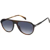 David Beckham Lunettes de Soleil DB 1200/S 55/16/145 Brown horn Acetate frames MAN DB 1200/S