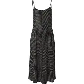 Superdry Print Button Down Cami Sleeveless Midi Dress Noir XS Femme