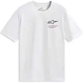 Alpinestars Pop Helmet Short Sleeve T-shirt Blanc M