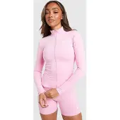 Nike Veste de survêtement 'ONE' rose / blanc