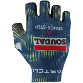 Castelli Competizione Soudal Quick-step 2026 Short Gloves Bleu XS