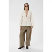 Soaked in luxury Chemisier 'SLNoelle' blanc cassé
