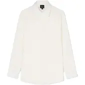 Armani Exchange pour homme. XM002319AF24533U0009 Chemise en coton blanc (M), Casuel, Classique, Manche longue
