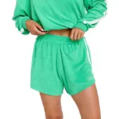 Rip Curl High Tide Terry Sweat Shorts Vert M Femme