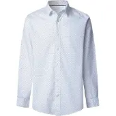 Pepe Jeans pour homme. PM3091191 Chemise Padua blanche (M), Casuel, Coton, Manche longue