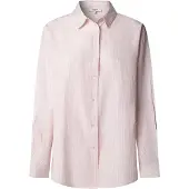Pepe Jeans pour femme. PL3051395 Chemise Bernany rose clair (L), Casuel, Coton, Manche longue