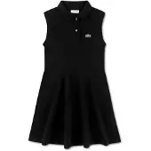 Lacoste Kids 447496 Sleeveless Dress Noir 14 Years Fille