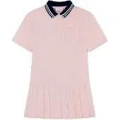 Lacoste Kids 347623 Short Sleeve Dress Rose 4 Years Fille