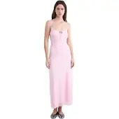 Balmohk 30000541 Strap Sleeveless Long Dress Rose S Femme