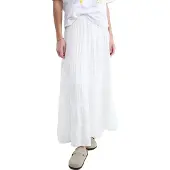 Balmohk 30000494 Panels Rustic Long Skirt Blanc M Femme