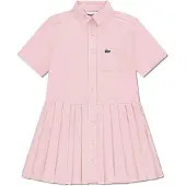 Lacoste Kids 447509 Short Sleeve Dress Rose 8 Years Fille